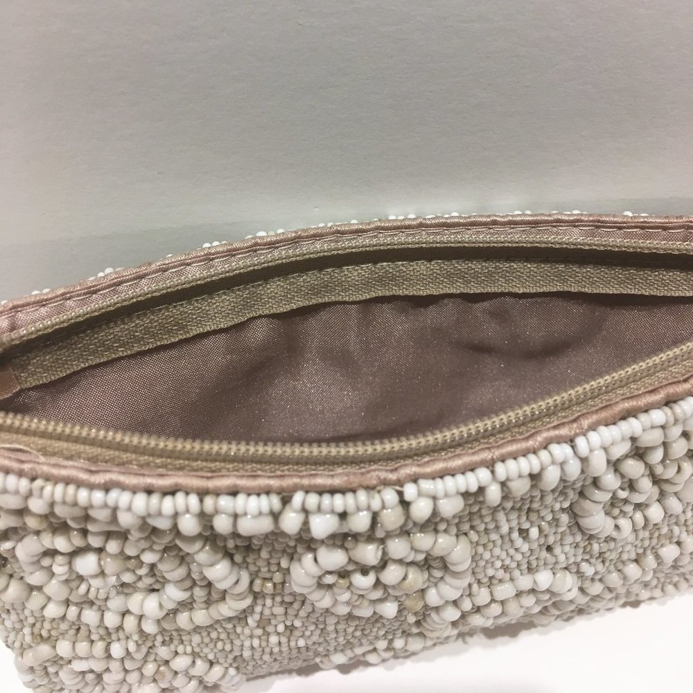 BEADED CLUTCH BAG WITH STRAP - Picture 11 of 14